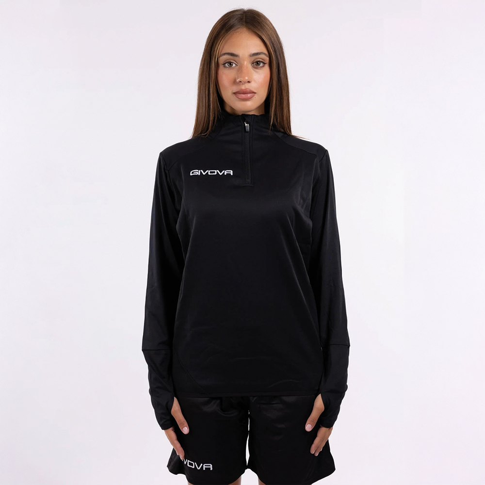 MAGLIA TECNICA HALF ZIP ARMY - immagine 3